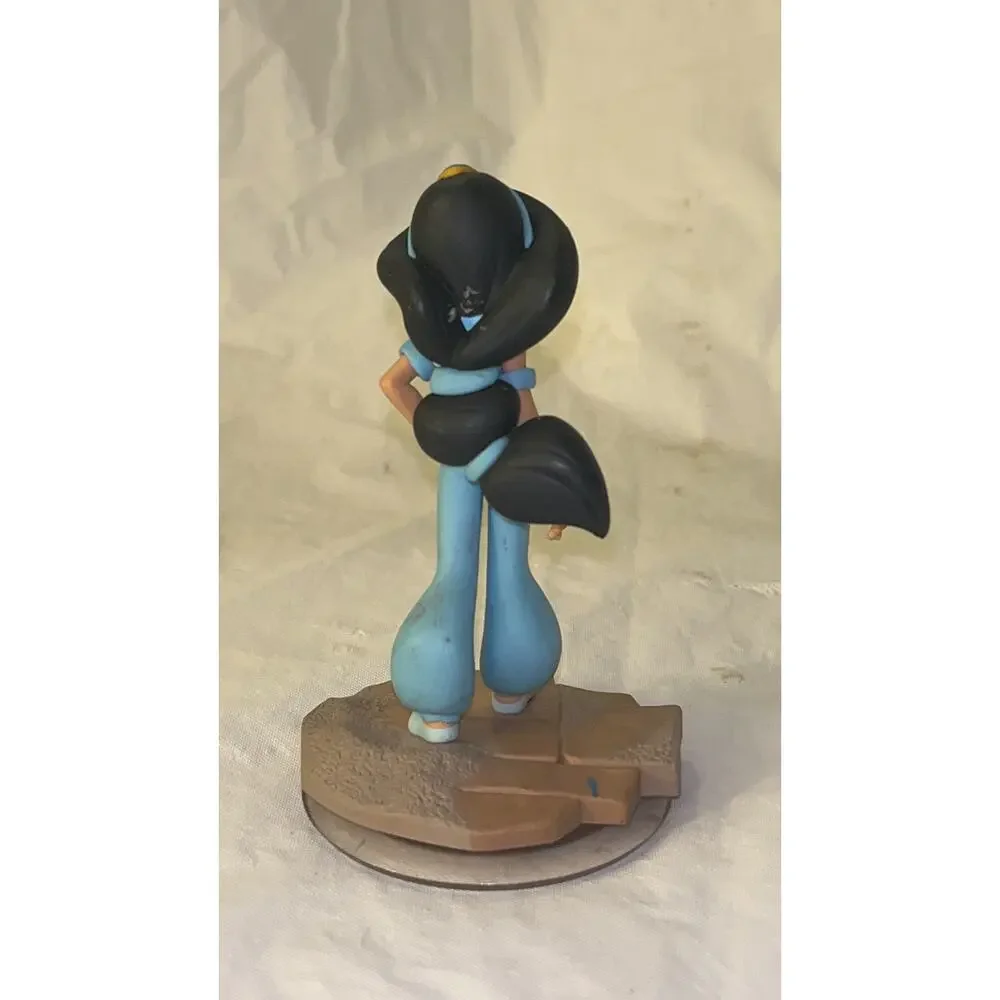 Disney Infinity 2.0 Lot of 4 - Tinker Bell, Maleficent,  Jasmine, Aladdin